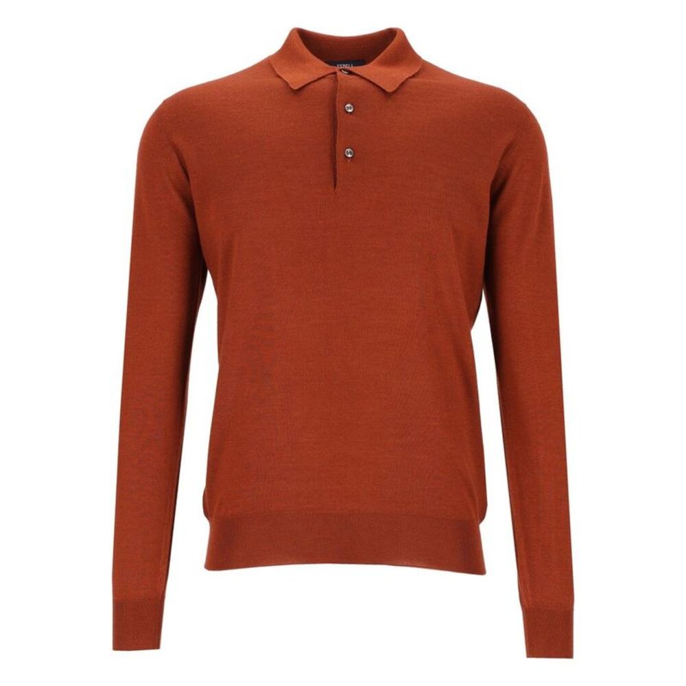 Fedeli Men Long-Sleeved Polo Shirt